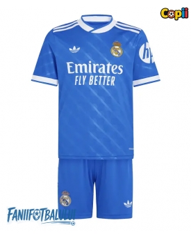 Real Madrid Echipament de Fotbal Replică 2025-26 Copii Treilea (+ Șorturi)